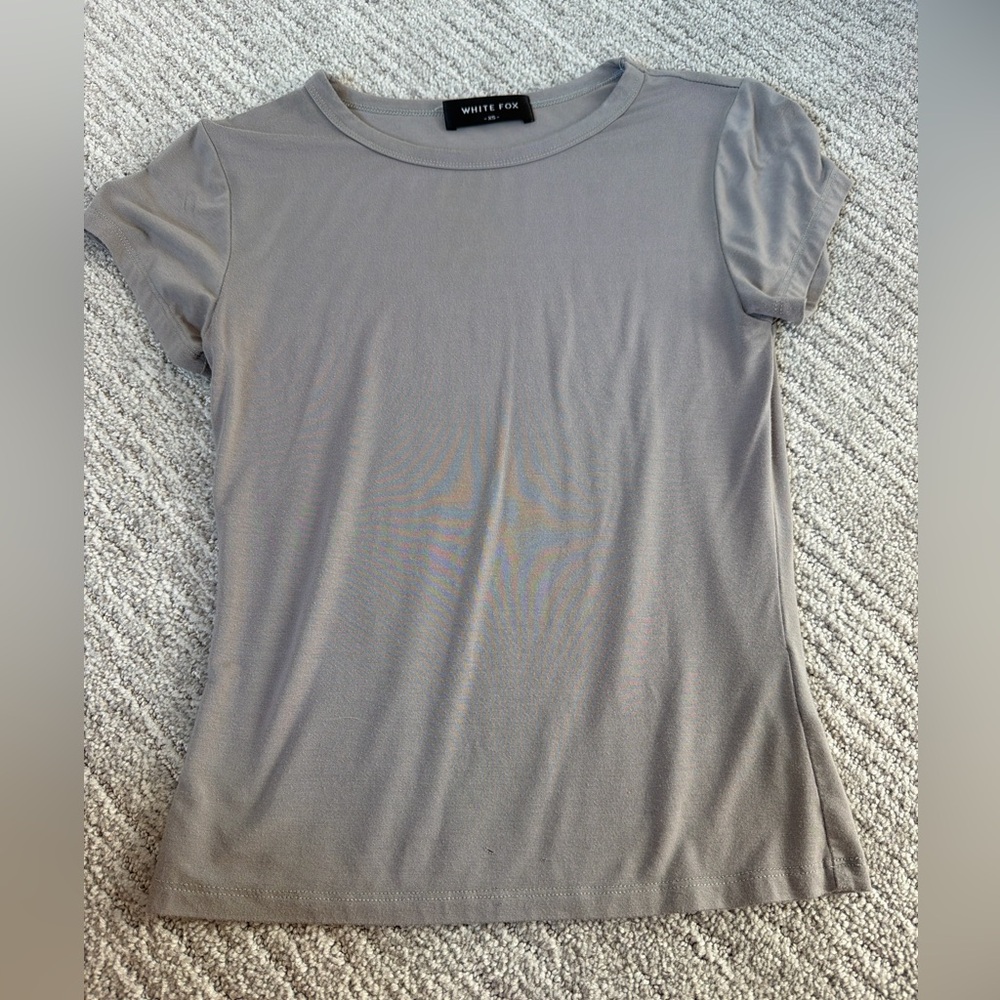 White Fox Boutique baby tee/t-shirt